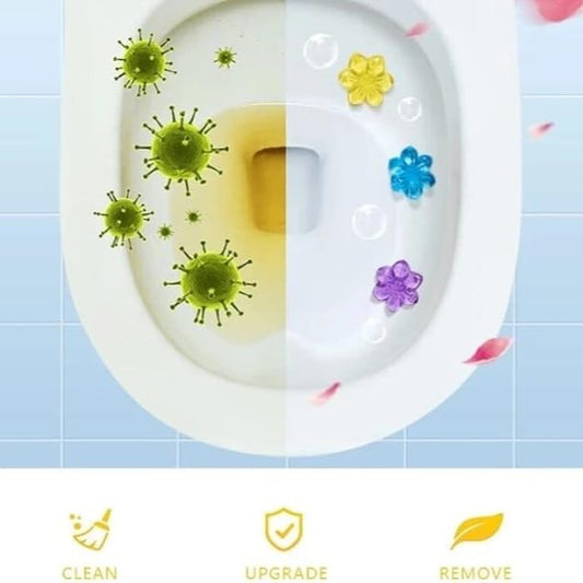 Gel Deodorant Toilet Stamp Gel Flower
