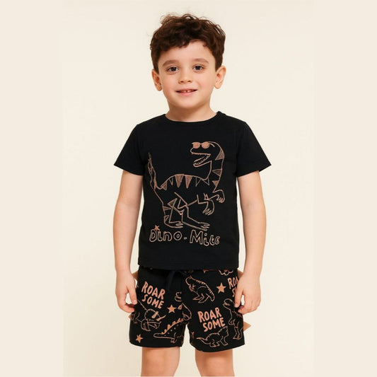 .Dino Mite Set For Boys Cotton 100% size 1-8y
