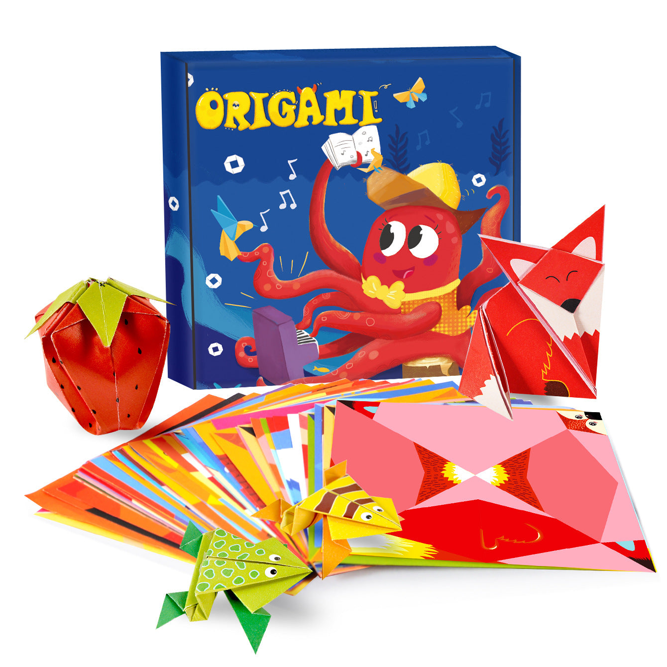 Origami Paper Craft Kit with Instruction Booklet