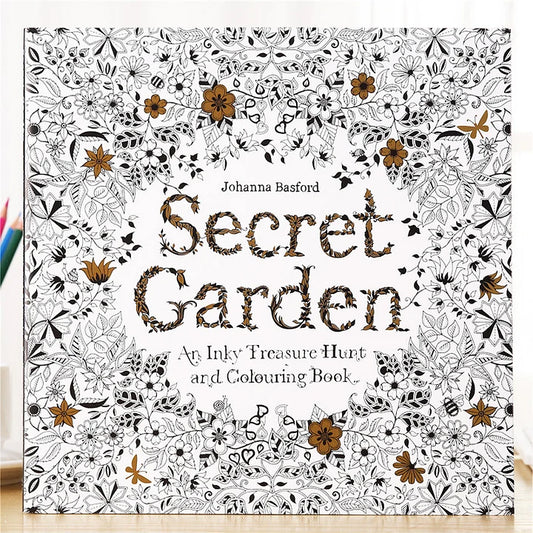Colouring Book Secret Garden