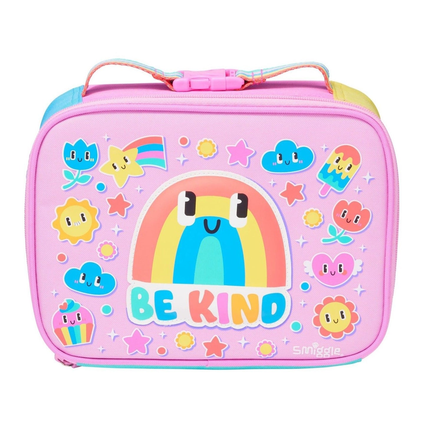 Smiggle Lunch Bag - Rainbow | 25.5×19.5×8cm