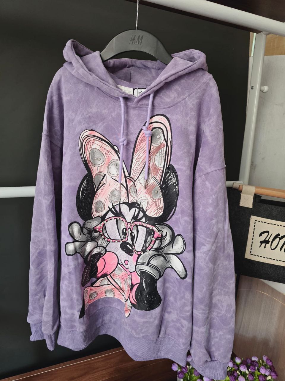 Hoodies Oversized For Kids Hello Kitty & Minnie/Mickey Mouse Design