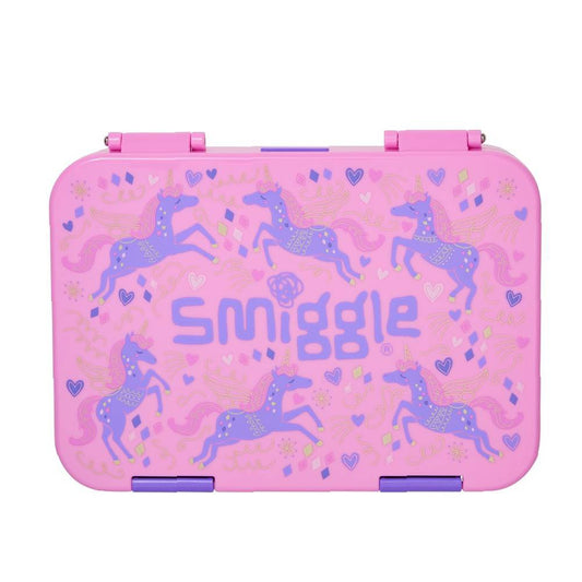 Smiggle Lunch Box Unicorn Design 21×15×4.5