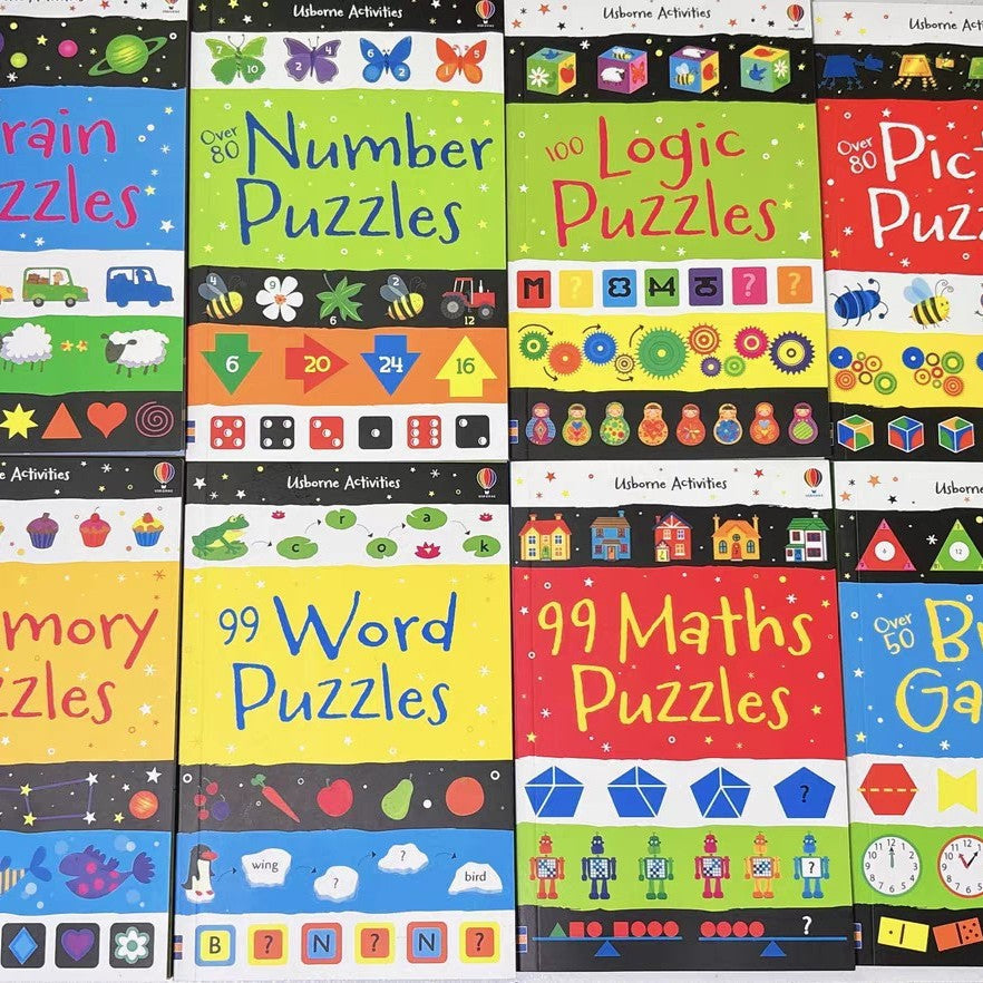 Usborn Activities Puzzle Books