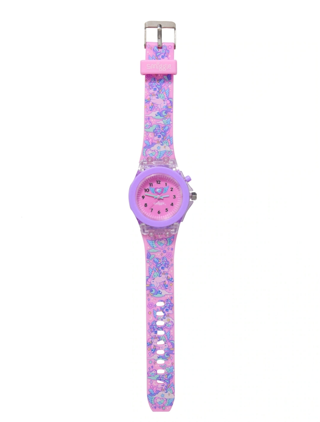 Smiggle Light Time Watch - Pink Unicorn