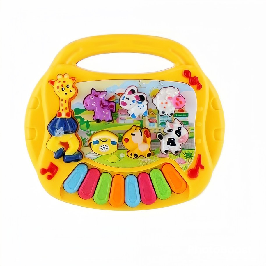 Animal World Cartoon Piano Toy