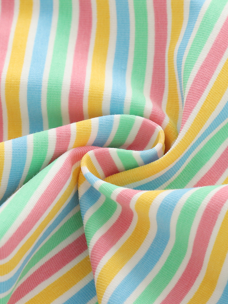 Girls Cotton Flower Set – Soft Summer Outfit (3–10Y)