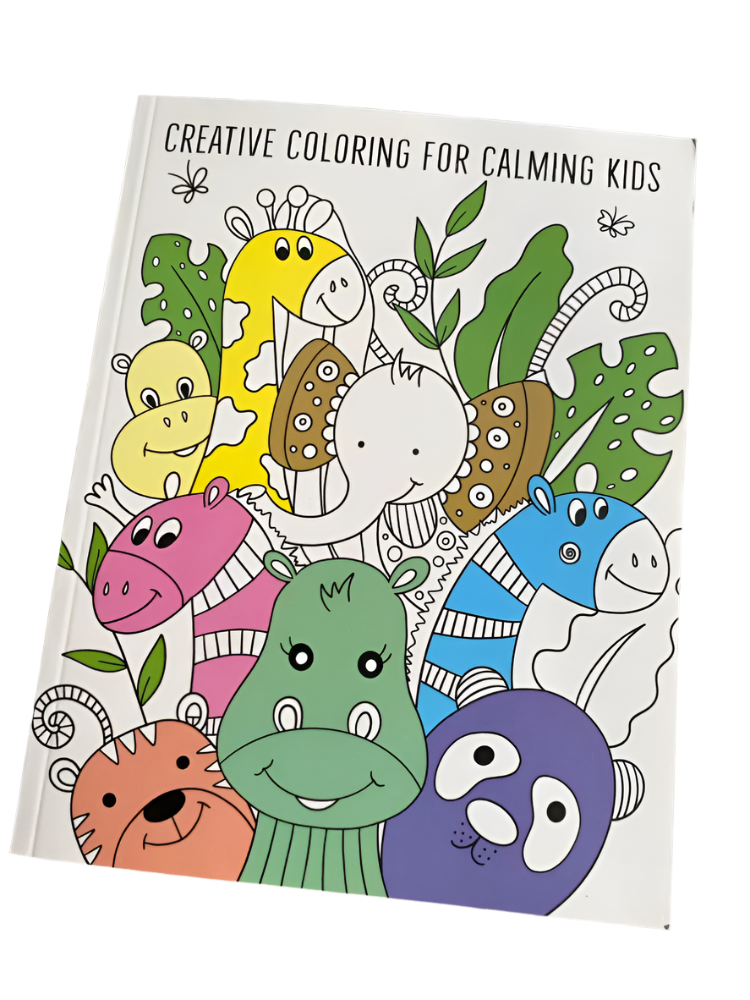 Creative Coloring Book For Calming Kids