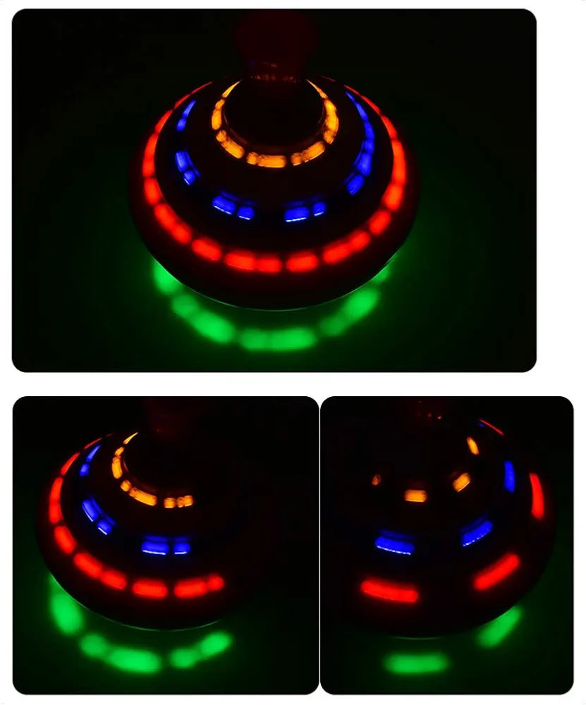 Spinning Top Toy With Music & Led | 3+
