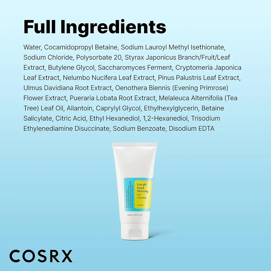 COSRX Low PH Good Morning Gel Cleanser 150ml