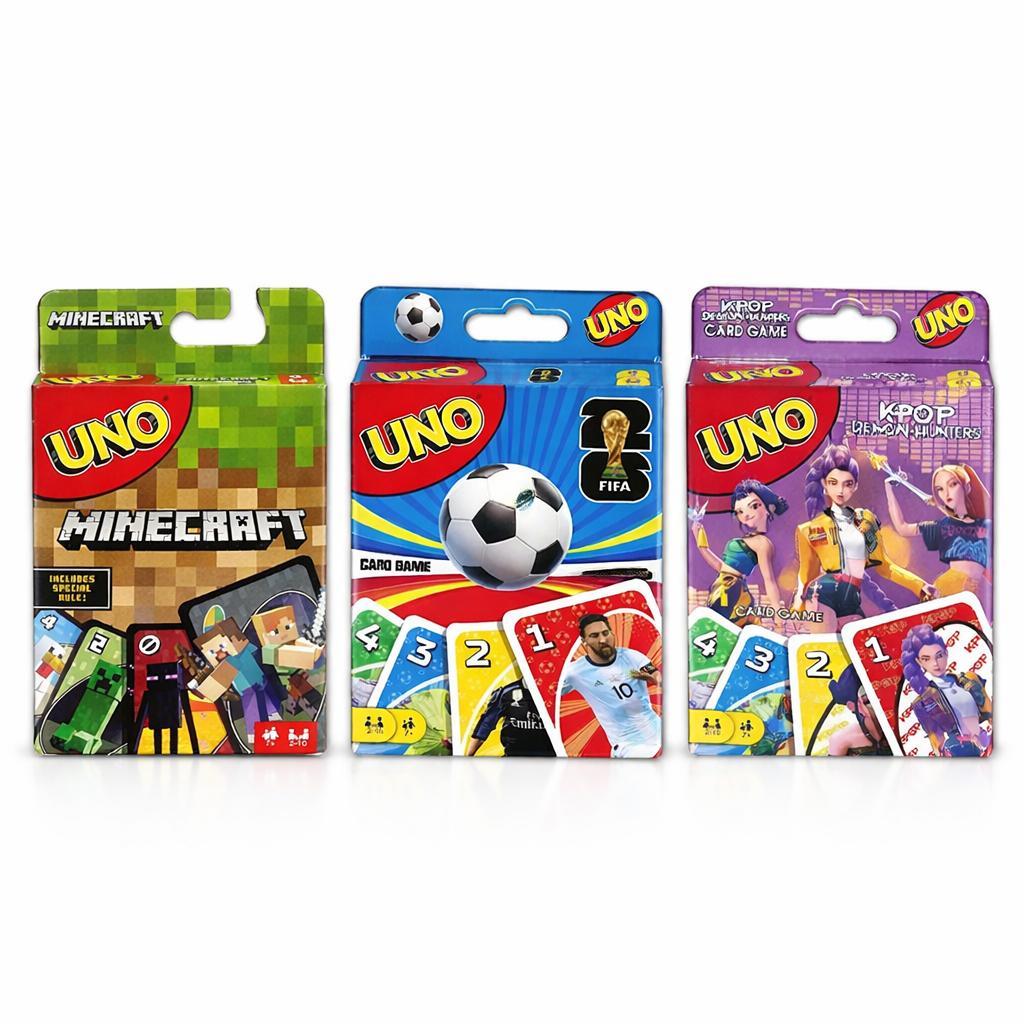 Uno Card Game - Minecraft | Fifa | Kpop | 7+