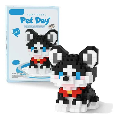 MEKANSM Mini Dog Collection – 18-Piece Building Block Collection| 8+