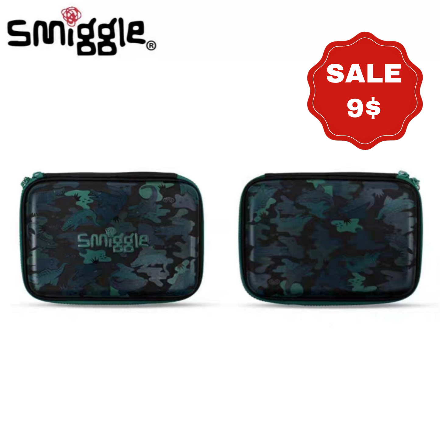 SMIGGLE Pencil Case pencil case  3D Hard Shell Large Capacity Case
