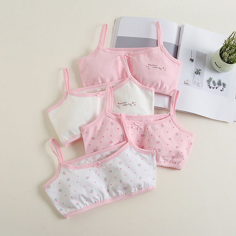 Girls Cotton Underwear 2–12Y – Strawberry | Build Your Own Set