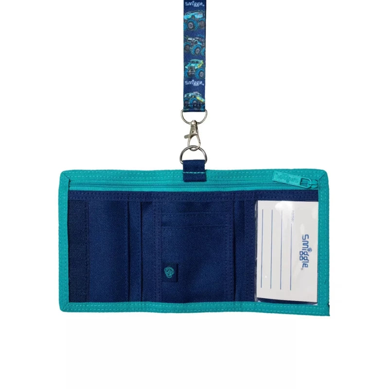 Smiggle Wallet Lanyard | Monster Truck