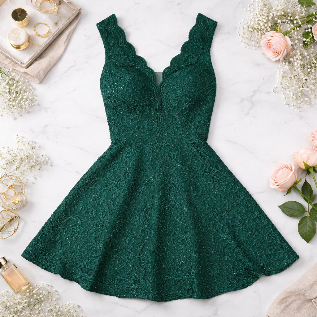 Emerald Green Party Dress Brand : City Studio Size S