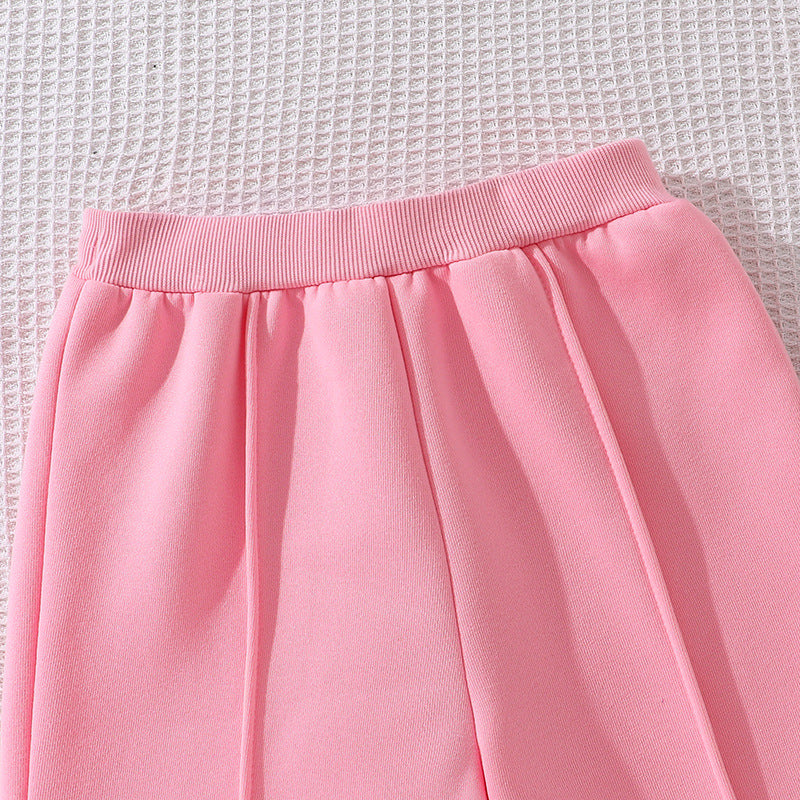Warm Outfit For Girls Heart Design Size 8-12y
