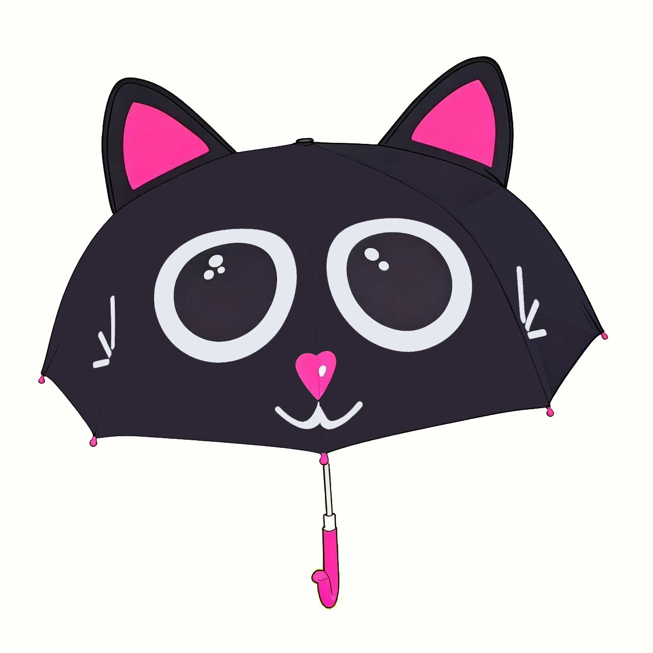 Black Cat Kids Umbrella