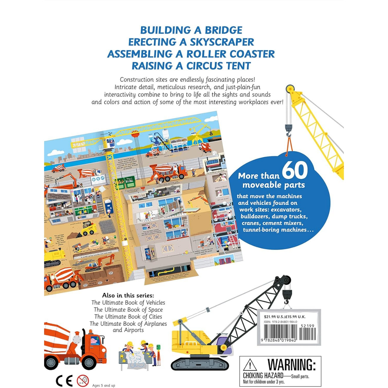 Big Ultimate Construction Site Book | Hardcover | 5+
