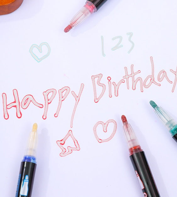 Outline Pen 12 Gel Markers