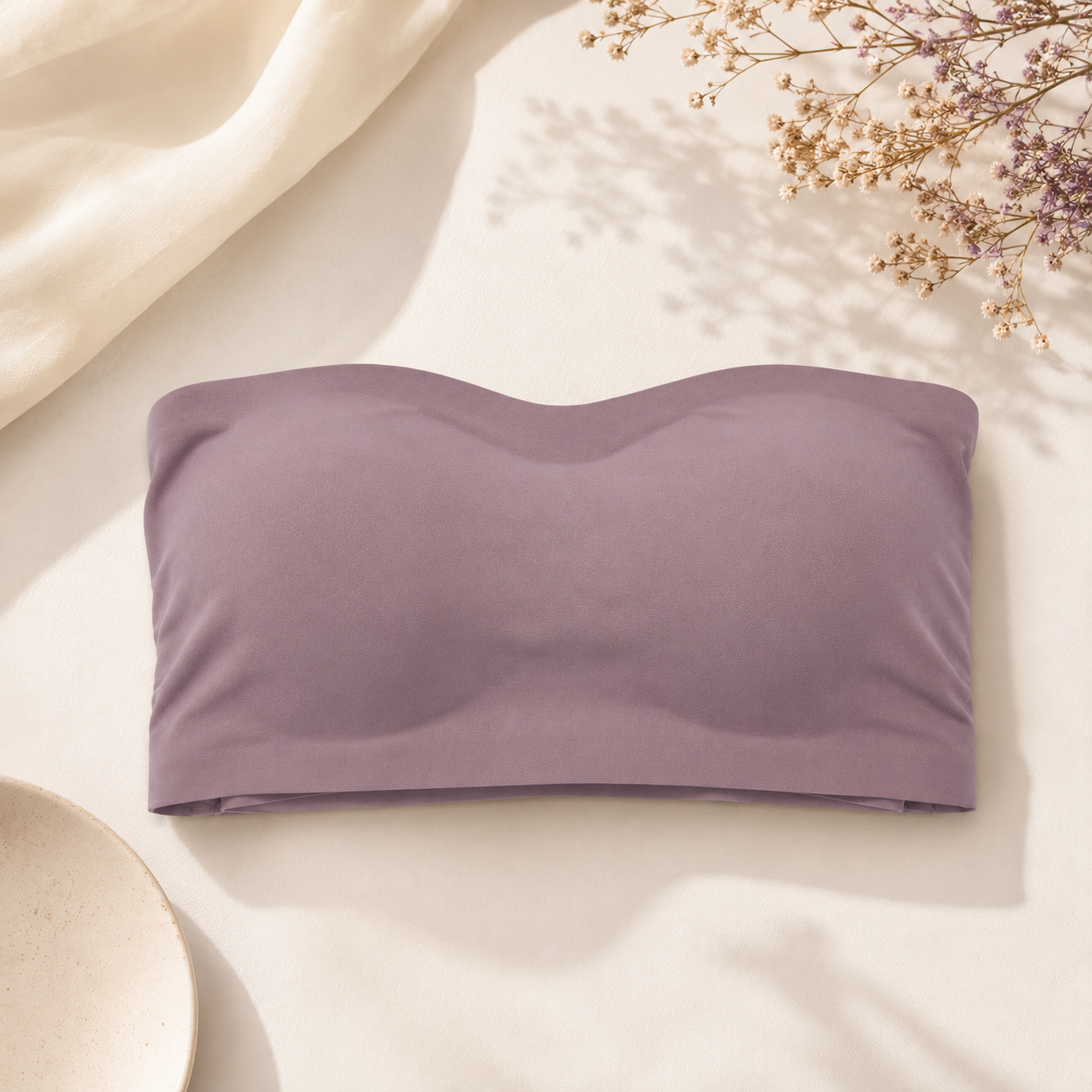 Seamless Bra Push Up – Soft Purple | Size M