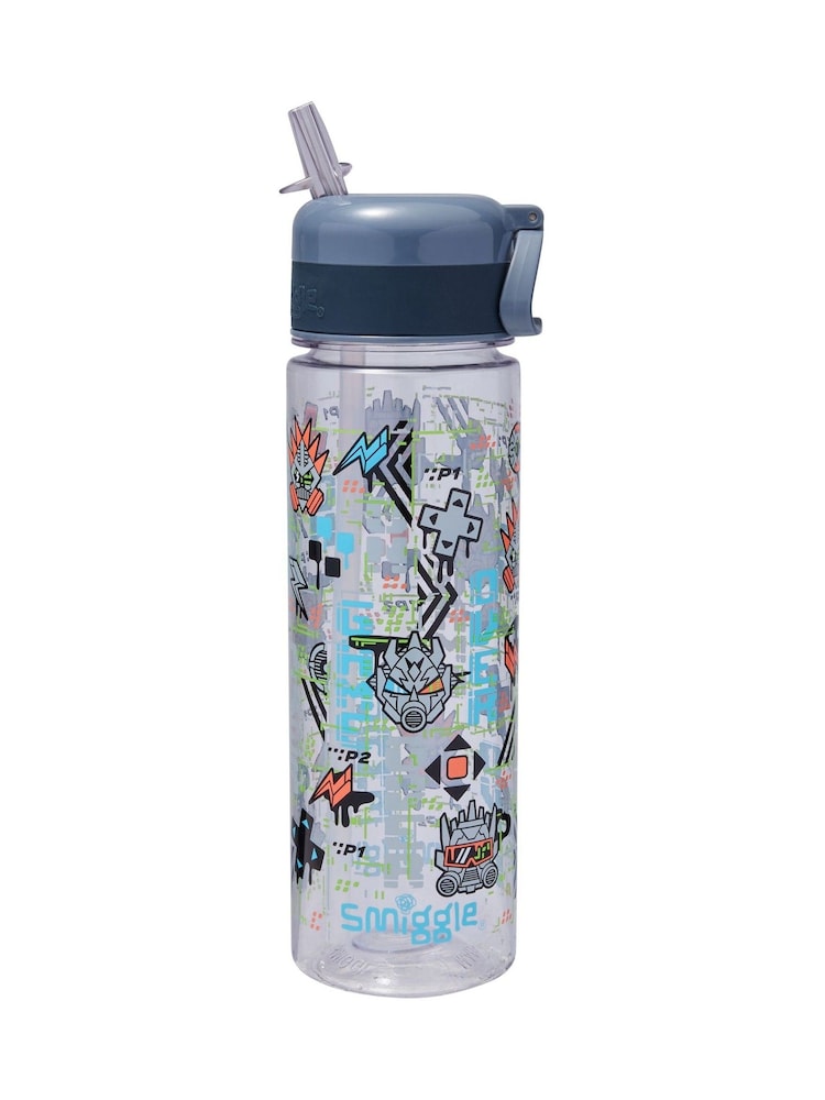Smiggle Water Bottle | Graffiti Game | 650ml