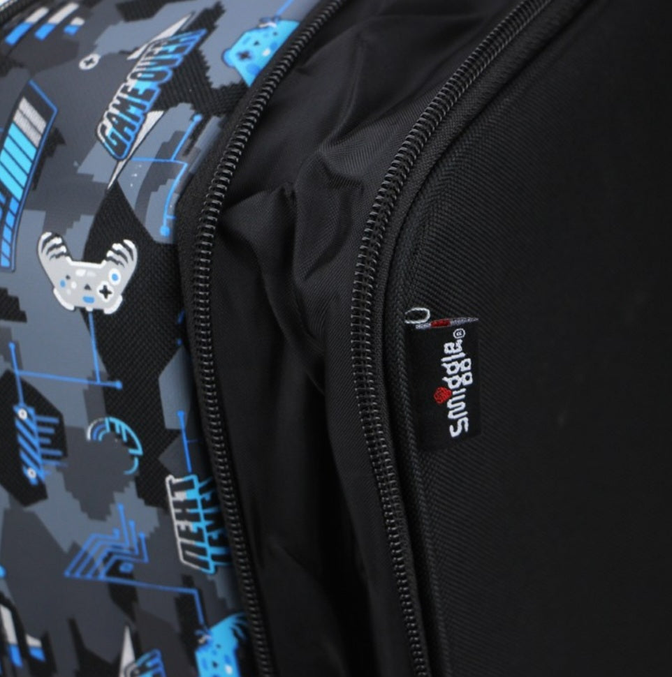 Smiggle expandable Lunch Bag Game Design 28×18×11cm