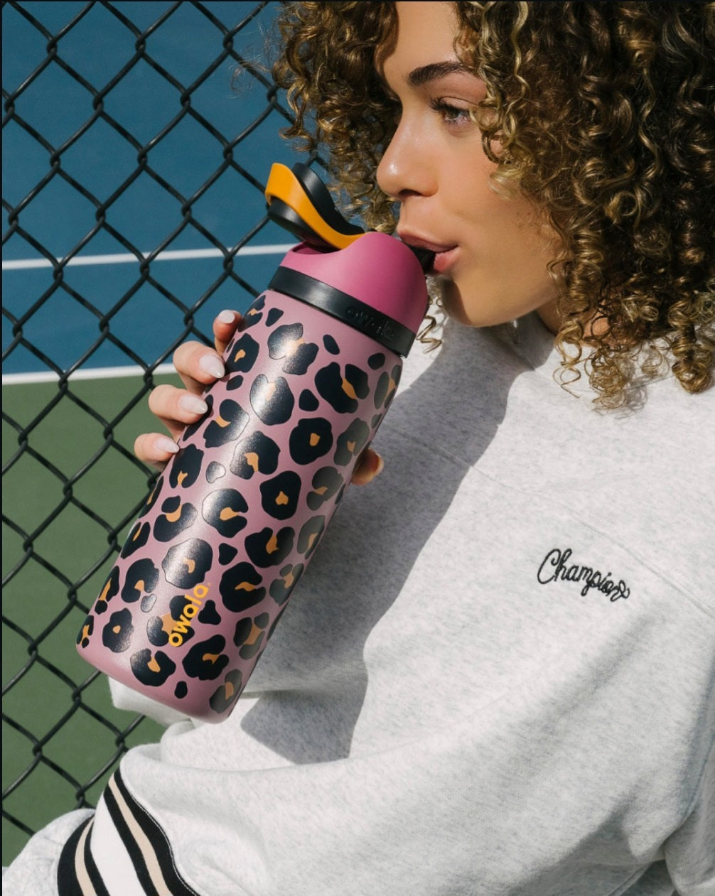 Owala Bottle Stainless Steel Free Sip Leak-proof Jungle Stroll 950ml