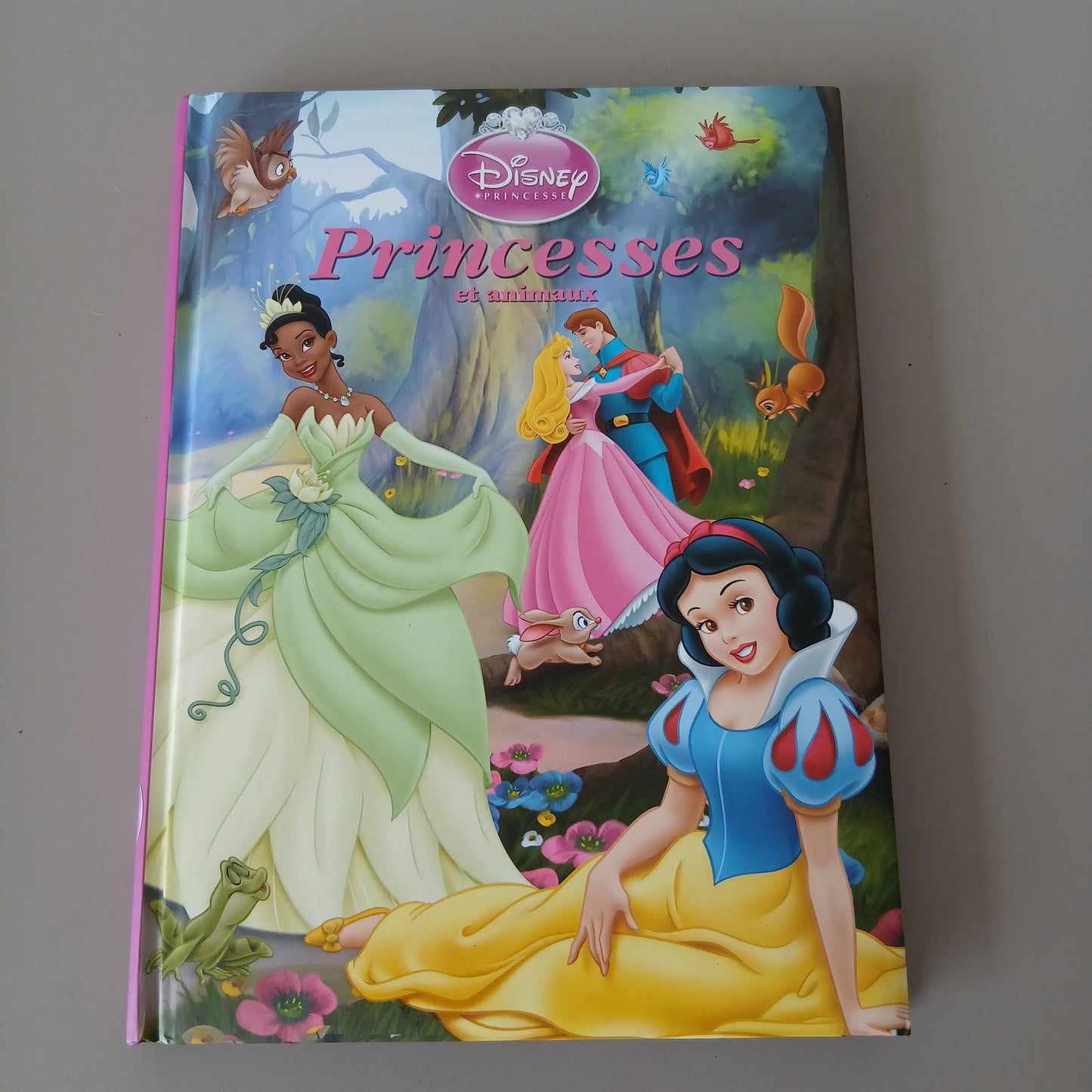Disney Princesses & Animals Storybook French Book |Hardcover | 3+
