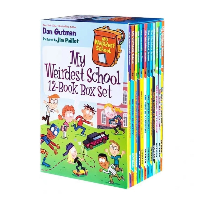 Dan Gutman My Weird School 12-Book Box Sets | 7+