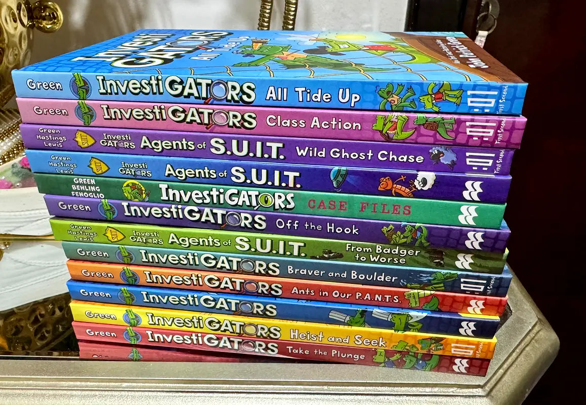 Investigators By Jhon Patrick Green - 12 Books Set | Hard Cover | 7+