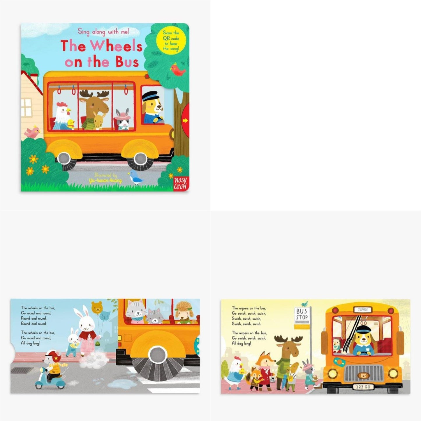 Sing Along With Me! Books With Song | Hard Cover | 1+