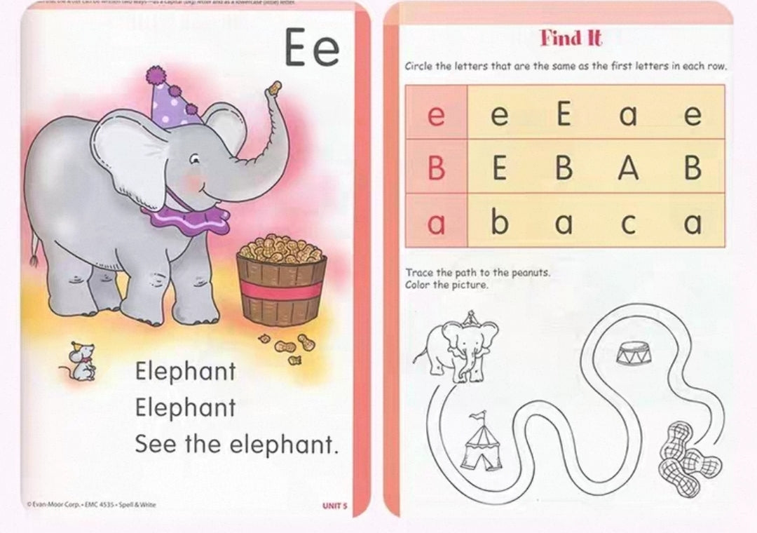 Skill Sharpeners Reading Connecting School And Home | 8 Books Set | Pre K | Soft Cover | 3+