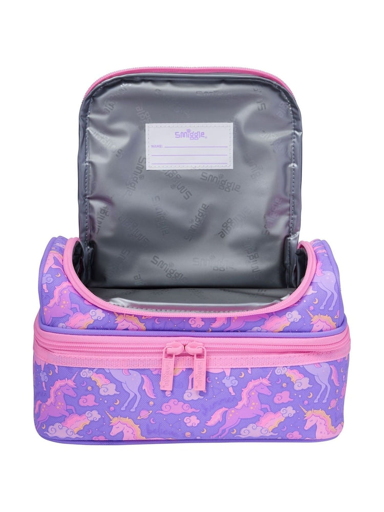 Smiggle Lunch bag | Purple Unicorn