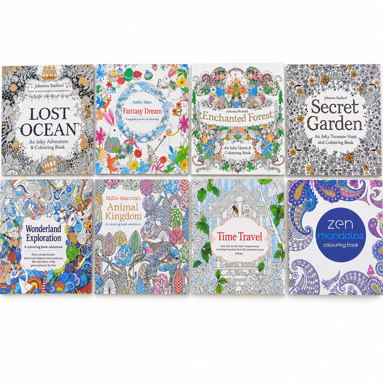 Coloring Books – Mandalas, Animals, Fantasy & More