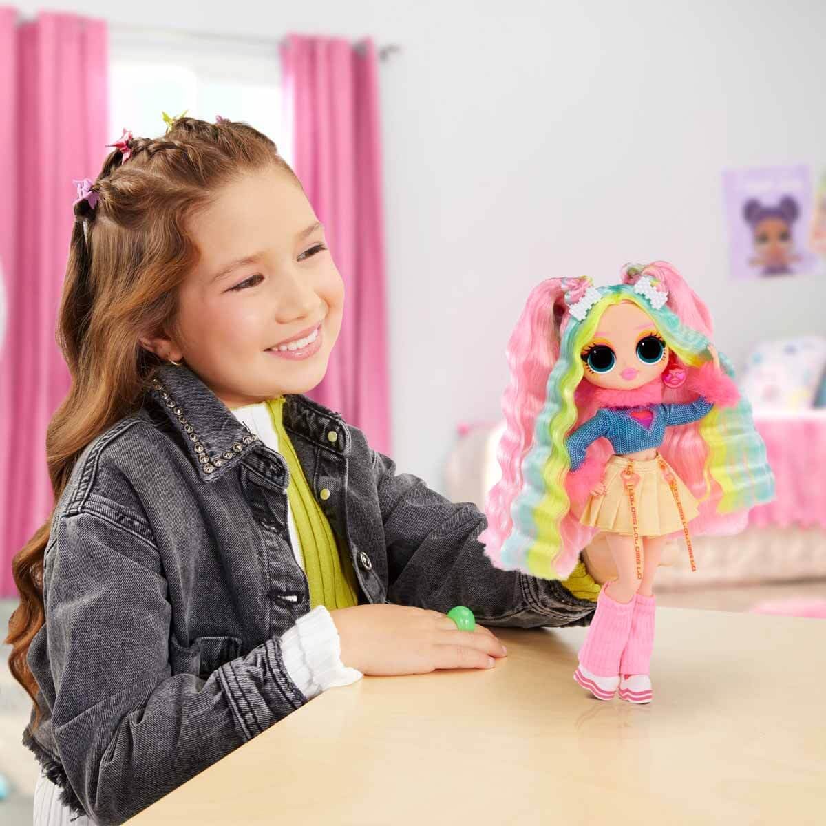 L.O.L. Surprise! OMG Sunshine Color Change Bubblegum DJ Fashion Doll - Multiple Surprises and Accessories