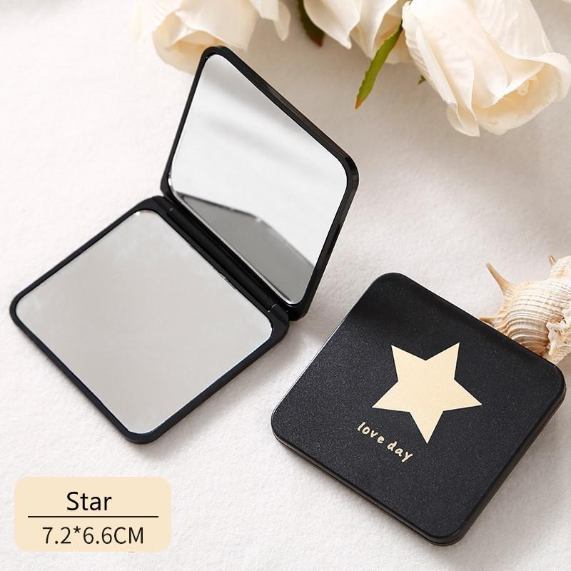 Foldable Makeup Mirror Glass Pocket Mirror For Women