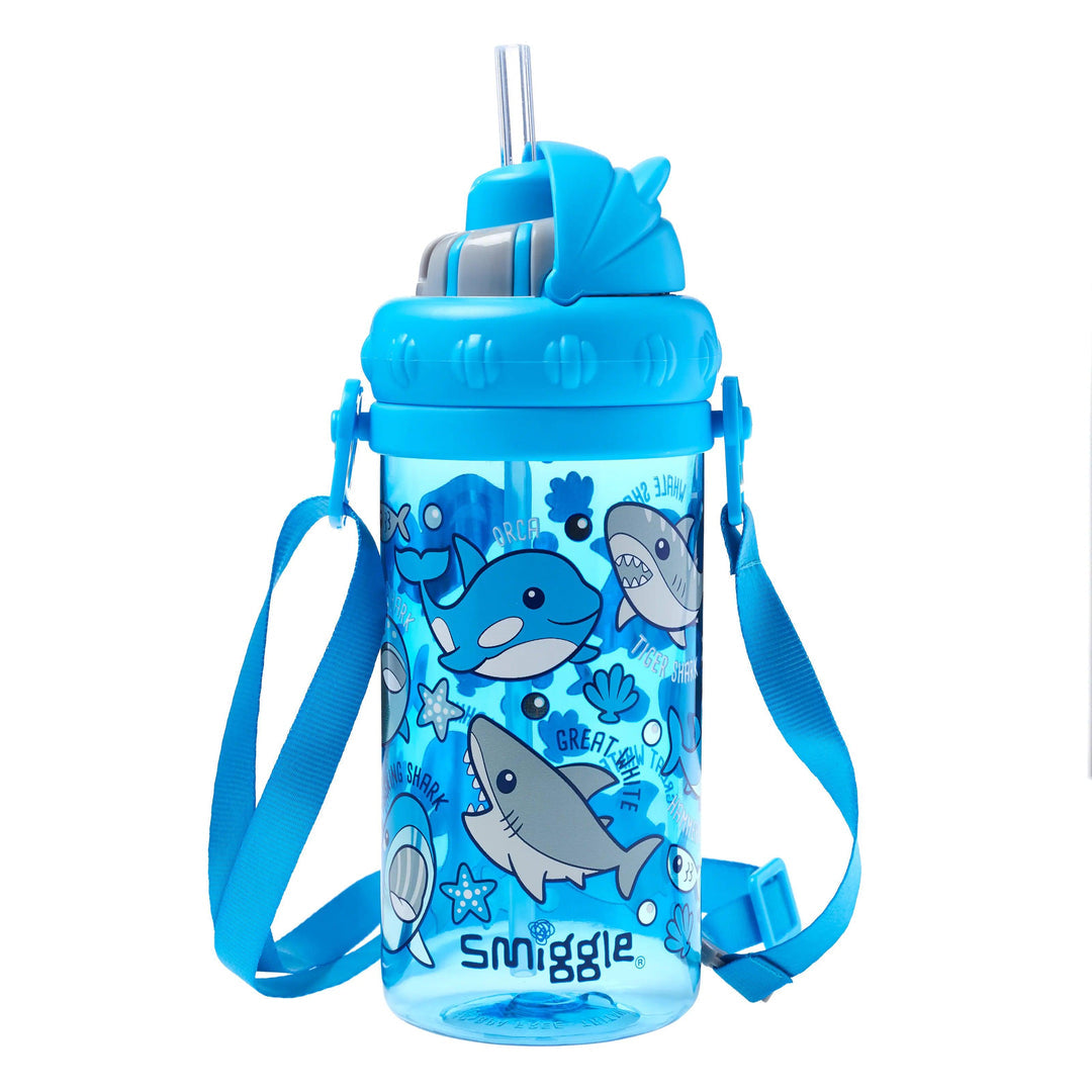 Smiggle Water Bottle Sharks | 400ml