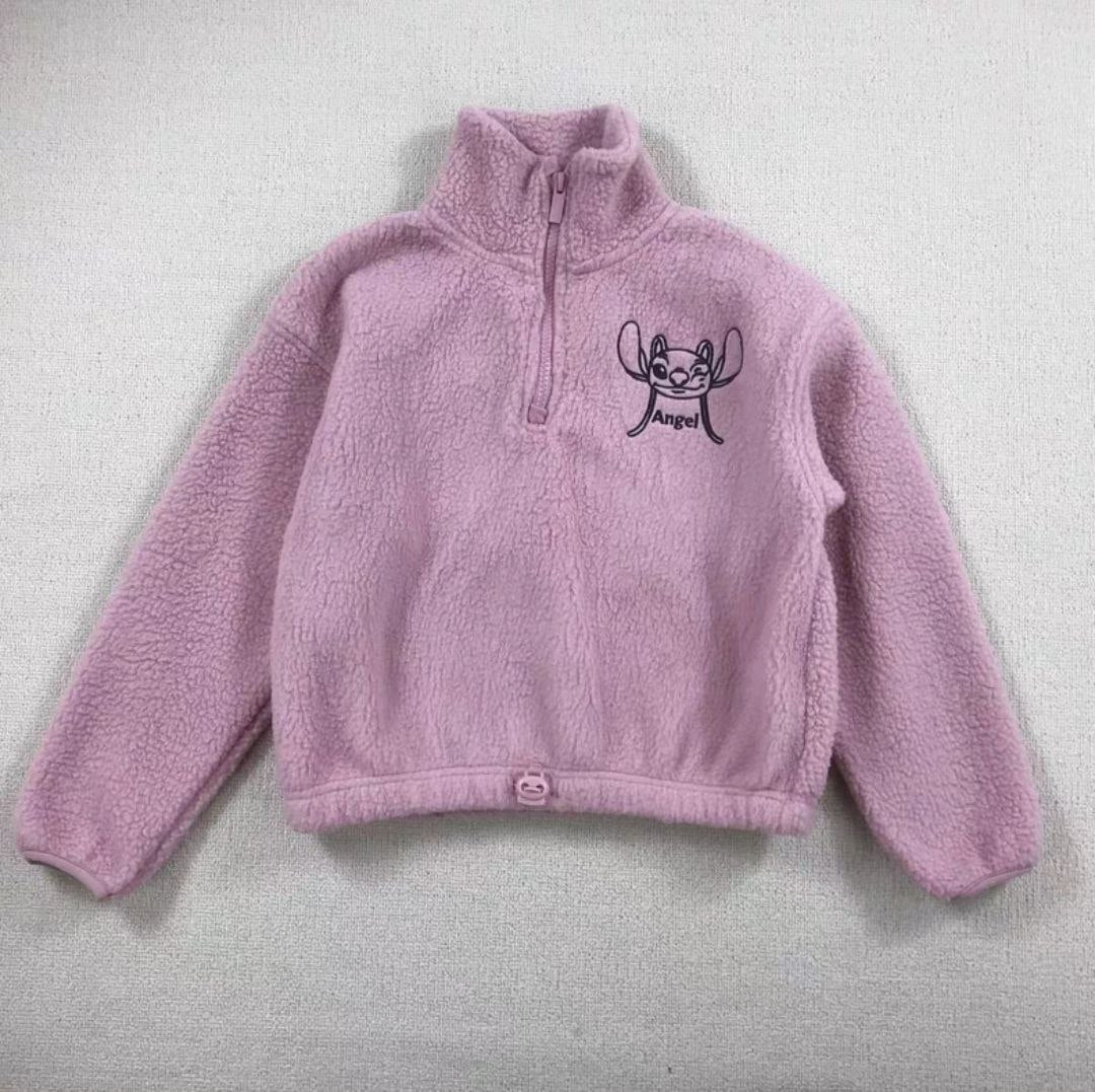 Warm Sweater With Zipper Stitch Angel Size 8-12y