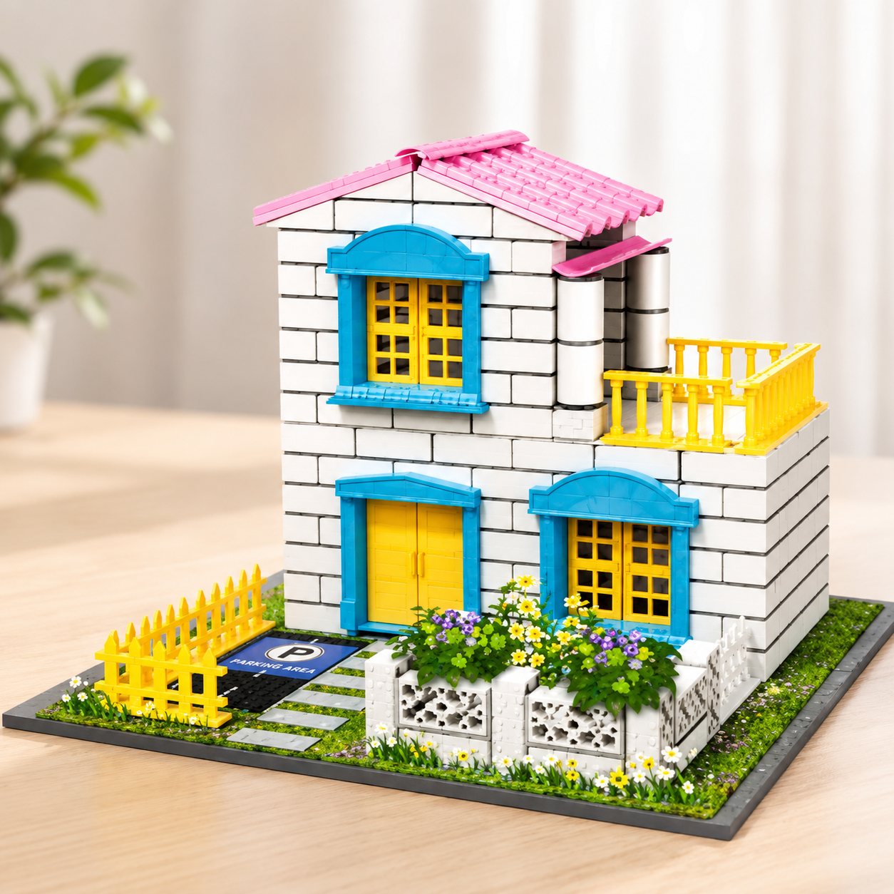 DIY Mini Brick Villa Building Set | 270pcs | 6+