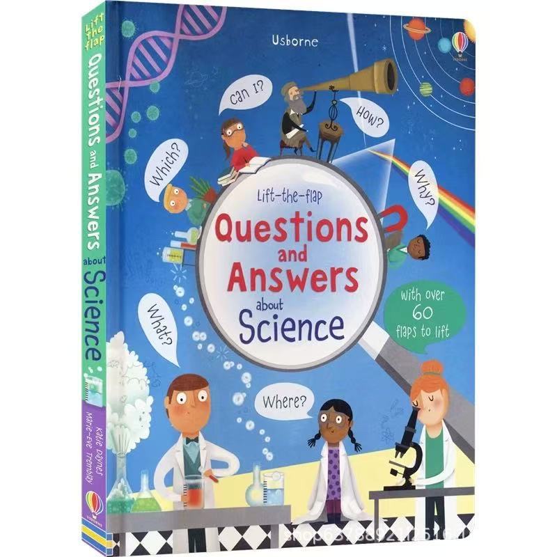 Usborne Questions And Answers Books Lift-the-Flap| Hard Cover | 7+
