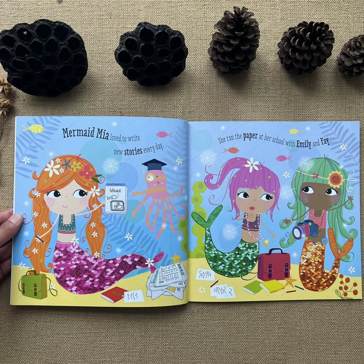 Mermaid Mia And The Royal Visit Story Book For Kids