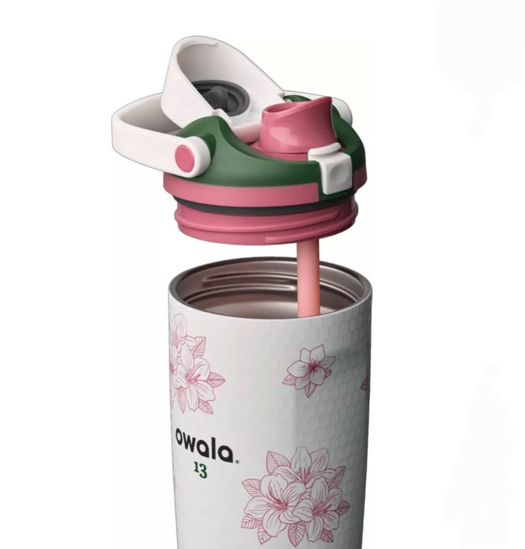 Owala Tumbler Bottle Sway Stainless Steel FreeSip Leak-proof | Azalea | 890ml