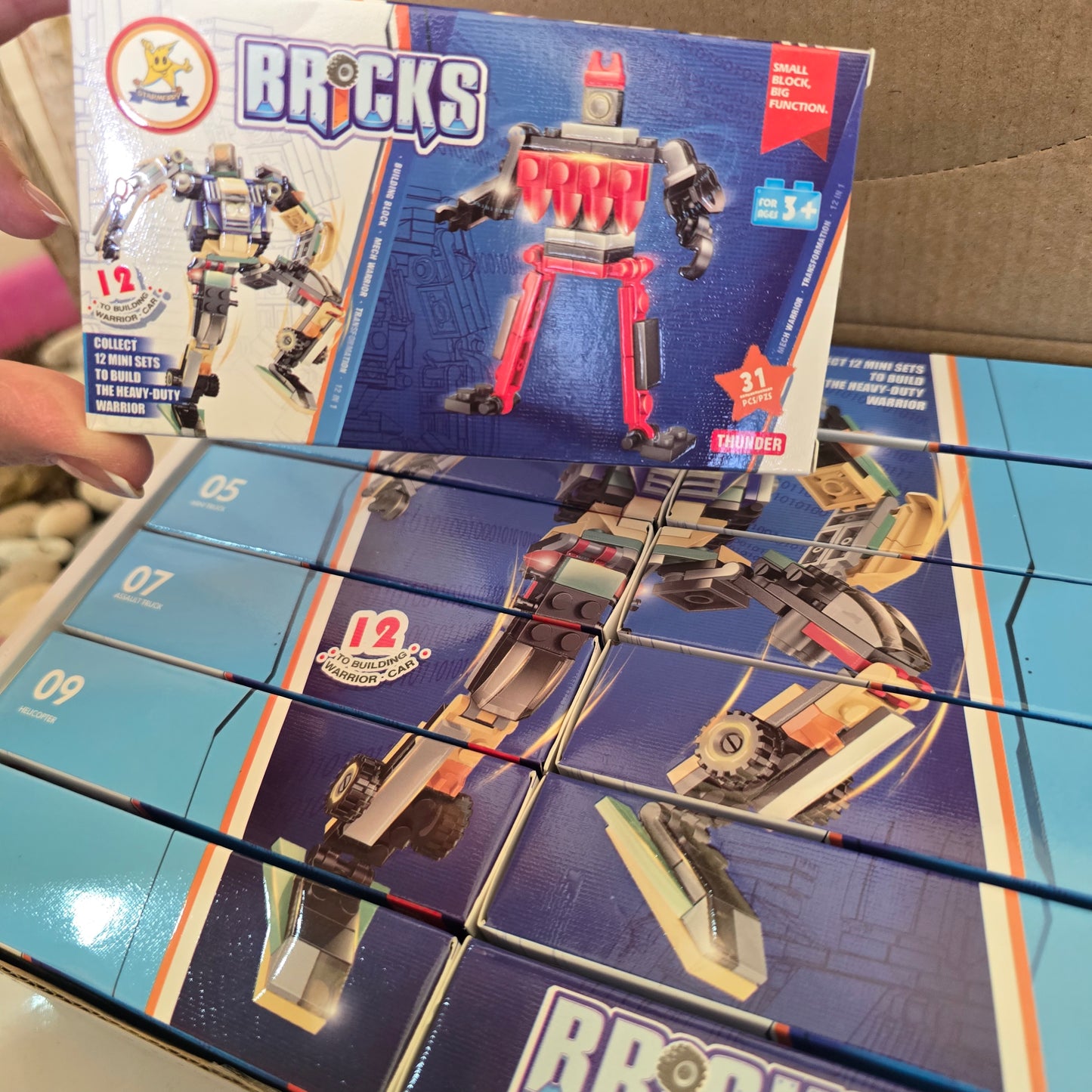 Building Blocks Bricks Robot 12in1  | Full Box | 4+