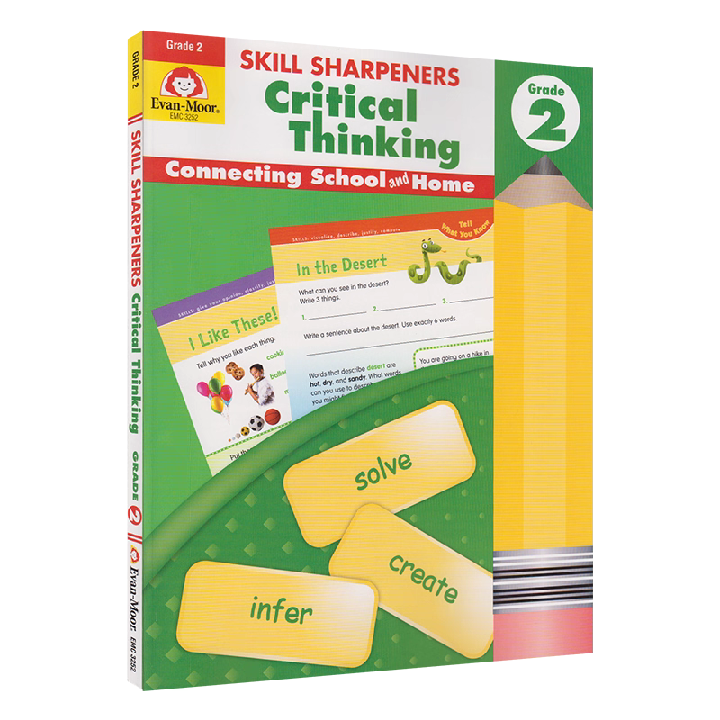 Evan Moor Skill Sharpeners Grade 2 Set 8 Books | Soft Cover | 7-8y