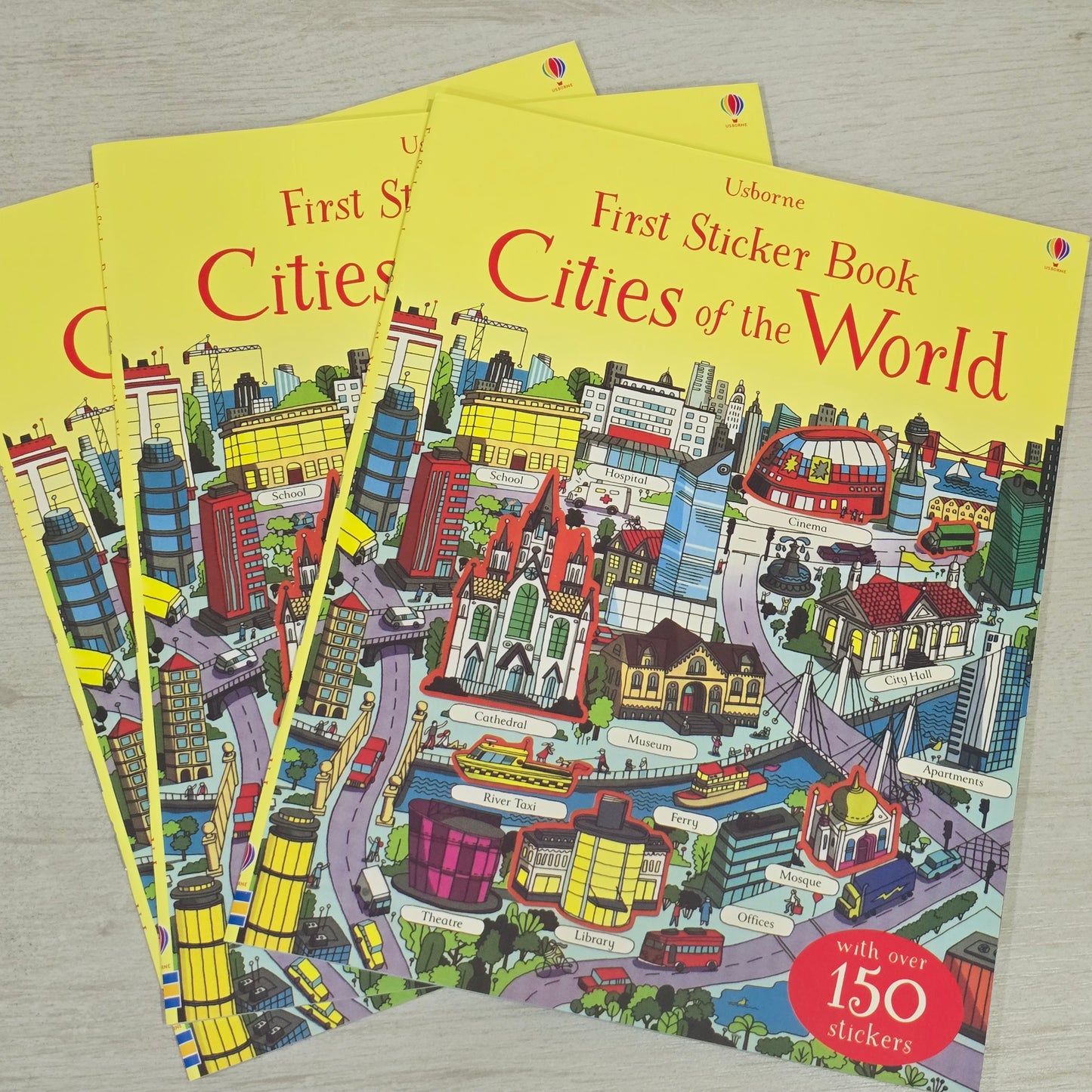 Usborne First Sticker Books | A4 | 3+