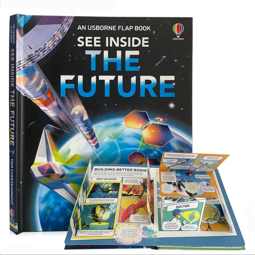 Usborne Lift-the-Flap Book | Hard Cover | 6+