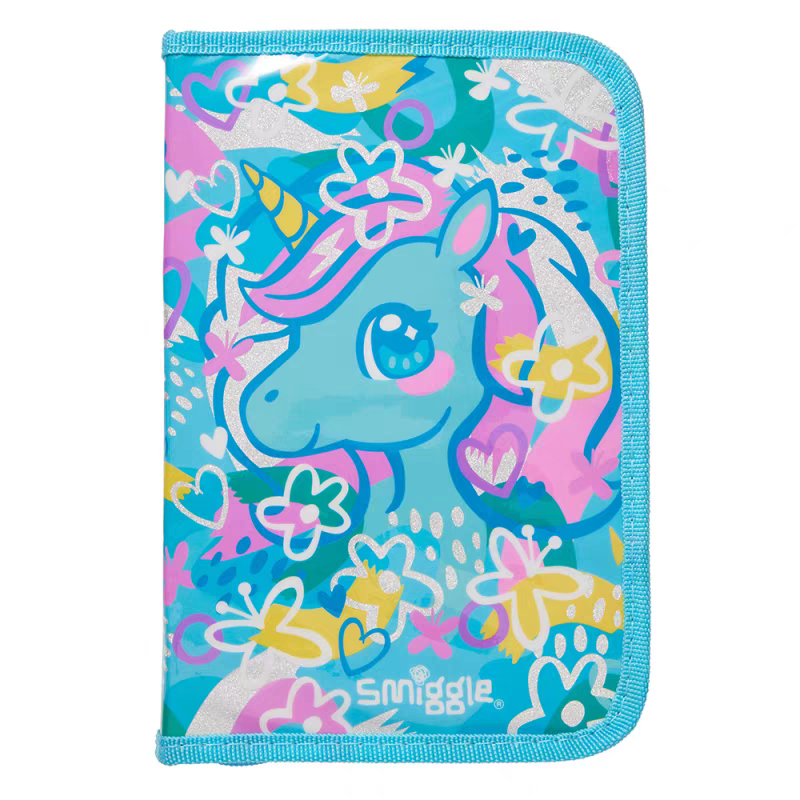 Smiggle Light Blue Unicorn | Build Your Own Set