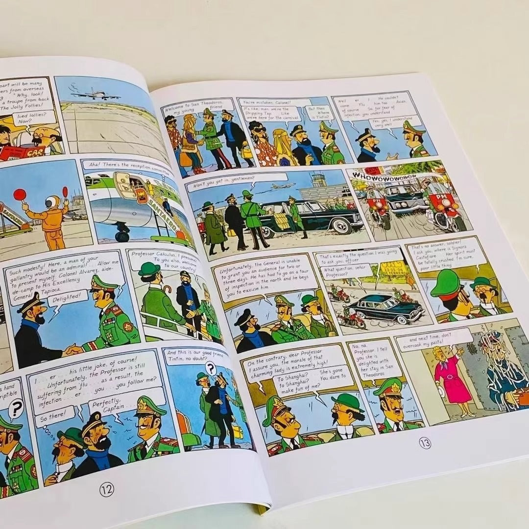 The Adventures Of TINTIN - 23 Books Set A4 | Soft Cover | 7+