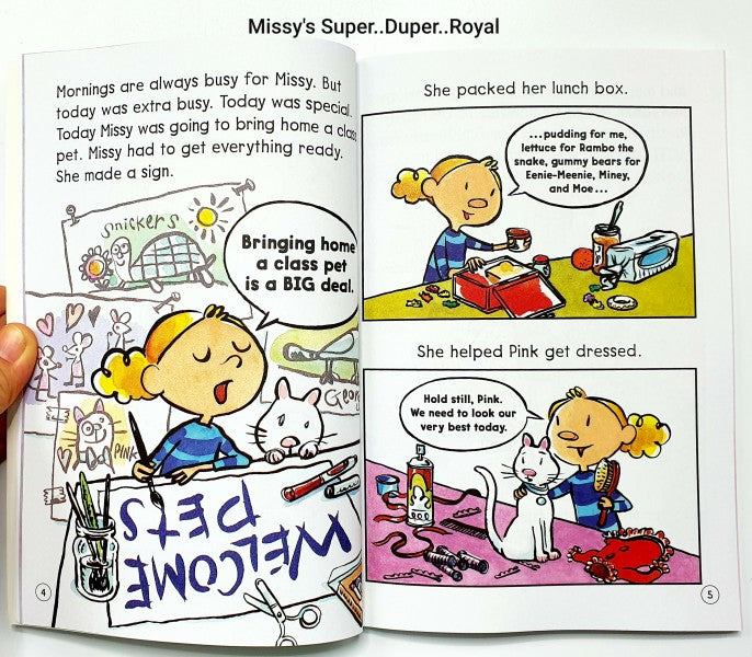 Missy's Super Duper Royal Deluxe | 4 book set | Soft Cover | 6+
